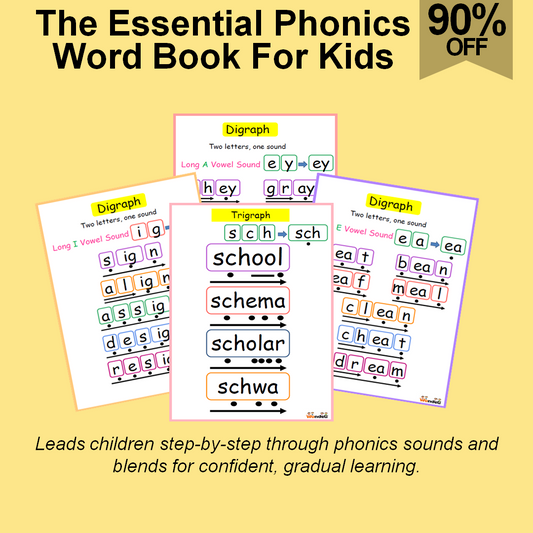 Phonics Made Easy Book: Boost Your Child’s Reading Fast!