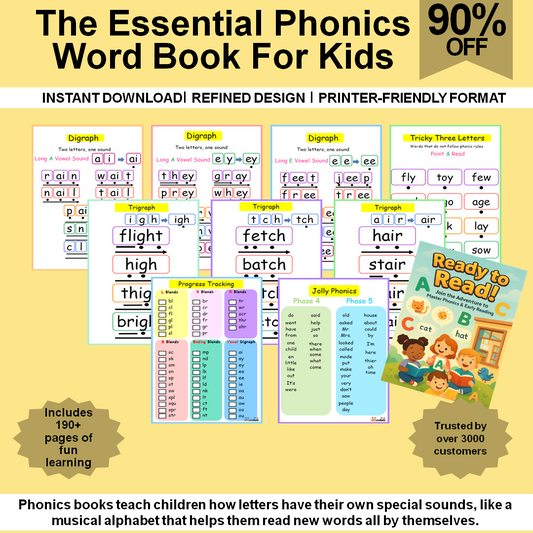Phonics Made Easy Book: Boost Your Child’s Reading Fast!